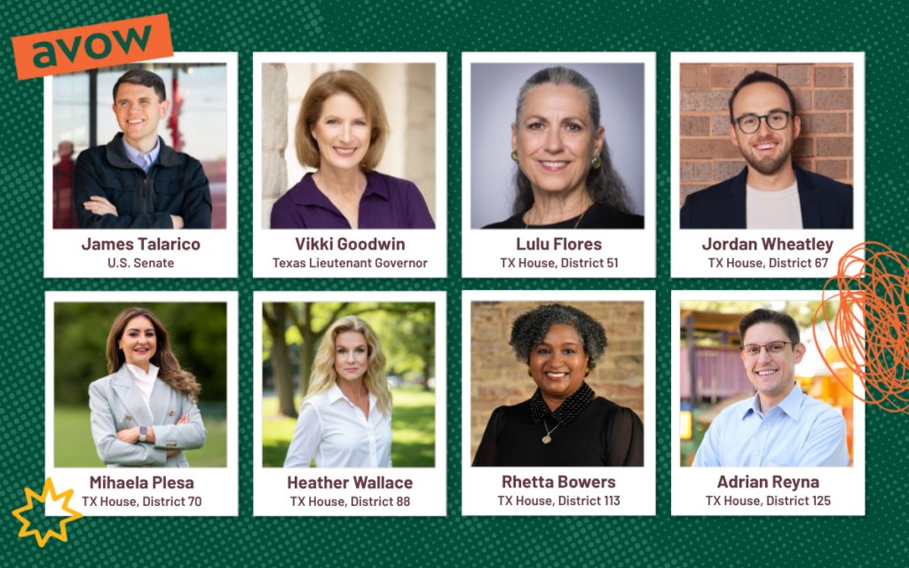 Avow Midterm Election Endorsements